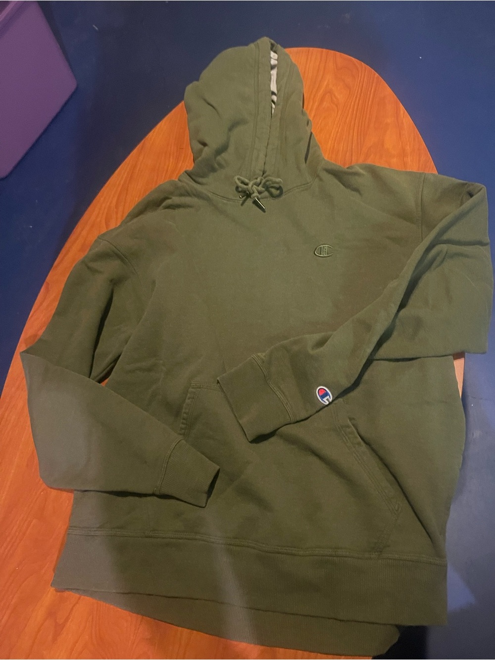 Champion Green Hoodie